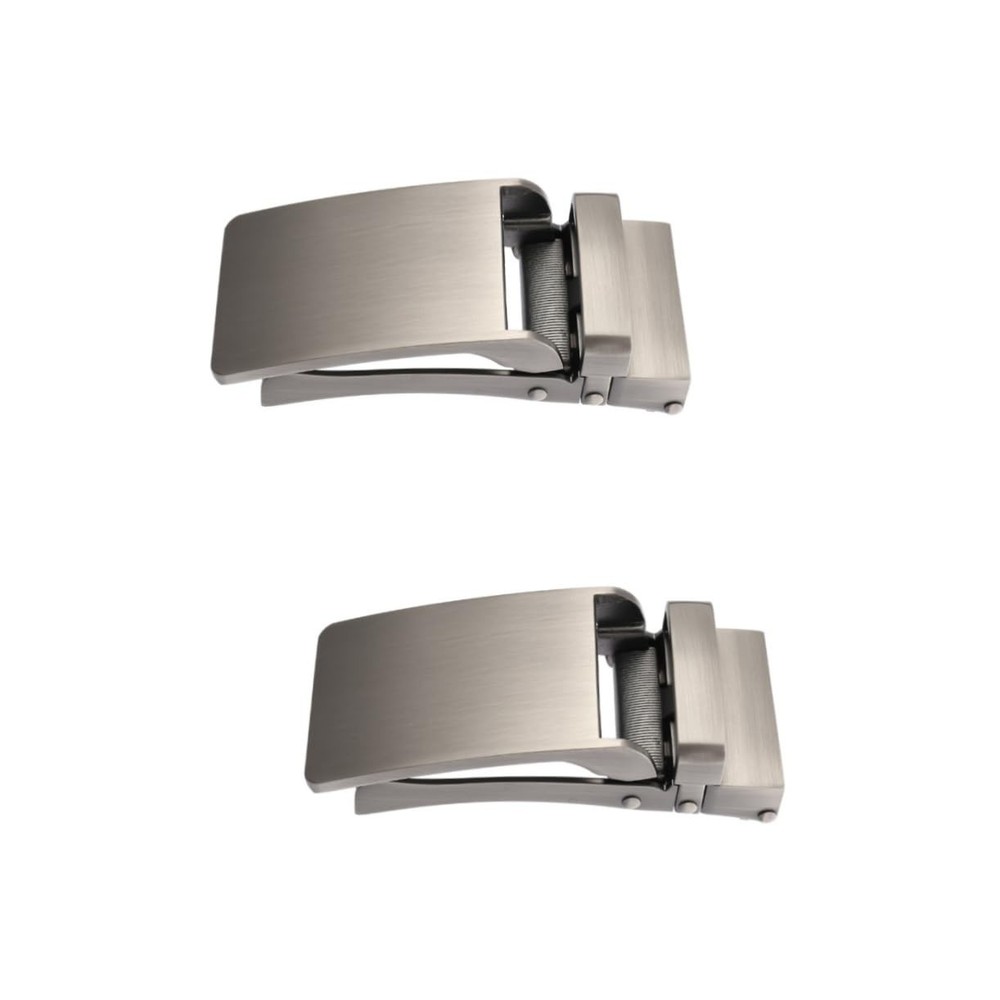 2pcs Men&rsquo;s Automatic Belt Buckles Alloy Adjustable Buckle…