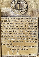 Bartley Nebraska Centennial Belt Buckle 1886-1986 Homestead Farm Corn #176/300