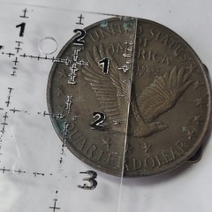 Standing Liberty Quarter Coin Belt Buckle Vtg 1976 Henchel-Mt.View California
