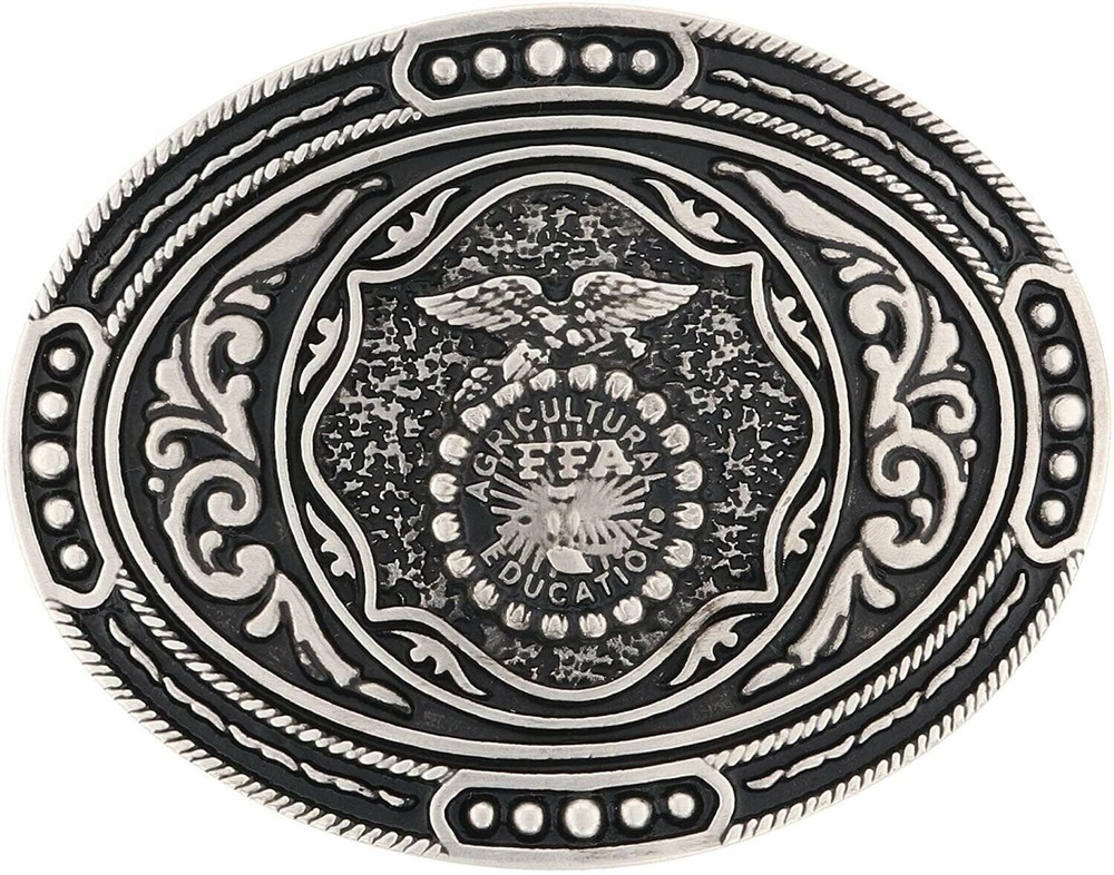 Montana Silversmiths Classic FFA Antiqued Attitude Buckle – A693S
