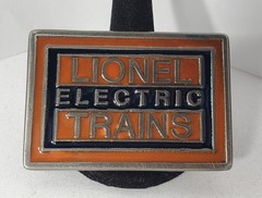 Vtg 1984 *LIONEL ELECTRIC TRAINS* Belt Buckle Lot