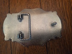 Texas Cowgirl Women&rsquo;s Holographic Western Belt Buckle Rodeo