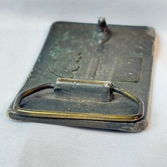 1977 Great American Buckle Co Belt Buckle Faster Older Younger More #750