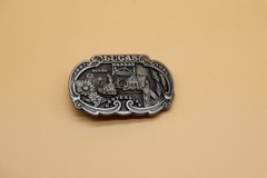 Lucas Kansas 1987 Centennial Garden Of Eden Metal Belt Buckle Dart (453/500)