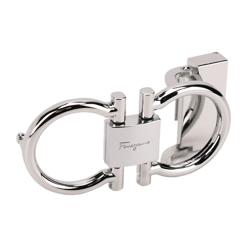 Salvatore Ferragamo Alloy Horseshoe Buckle for 34-35mm leather strap Silver