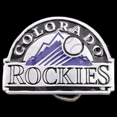 Colorado Rockies MLB Major League Baseball Team Belt Buckle (New Old Stock)