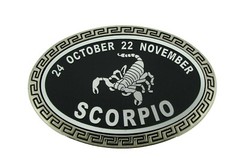 Zodiac Sign Bottle Opener Belt Buckle Astrology Horoscope Birthday Celestial New