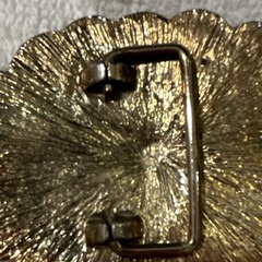 Vintage Western Belt Buckle Eagle and Faux 1878 Liberty Coins Novelty