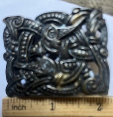 Metal Celtic Knot Belt Buckle