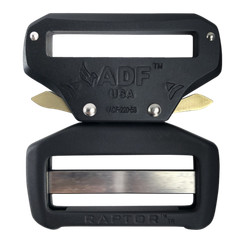 RAPTOR™ 2 .25&Prime; BUCKLE, military buckle, tactical belt package (made in USA)