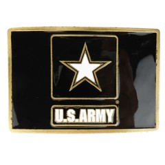 Made in USA, U.S. Army Logo Metal Belt Buckle – FREE SHIPPING