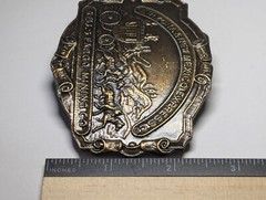 VINTAGE ARIZONA & NEW MEXICO EXPRESS CO WELL FARGO MINING COMPANY BELT BUCKLE