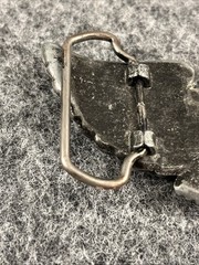 Vintage Honda Motorcycles Belt Buckle Possibly Pewter 70’s Advertising