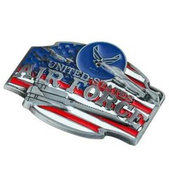 Air Force Belt Buckle – United States Air Force – Red, White & Blues