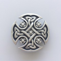 New Vintage Style Celtic Cross Knot Belt Buckle Boucle de Ceinture