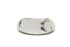 Rope Edge Western Sunflower Belt ,( 1.5 ») Removable Western Buckle Men Women