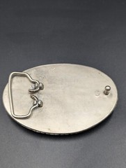 Stone Oval Belt Buckle Unisex