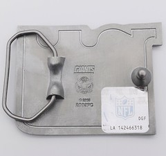 NY giants Football Team Belt Buckle (New)