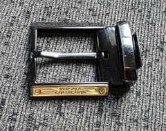 Versace Collection Italy Belt Buckle Gunmetal/Gold Metal