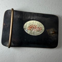 Vintage Seattle Fire Dept Belt Buckle Siskiyou Brass Tone Firefighter City SFD