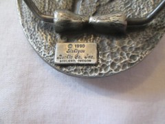 NEW Siskiyou 1990 Southwestern Longhorn Steer Skull Belt Buckle Native Ameican