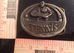 Great American Buckle Company 1983 H1065 Tennis Belt Buckle