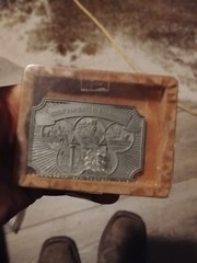 Railroad Belt Buckle Great Moments And Railroading Pre Owned