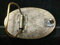 Vintage 1992 Bass Anglers Sportsman Society 25 Anniversary Belt Buckle Outdoors