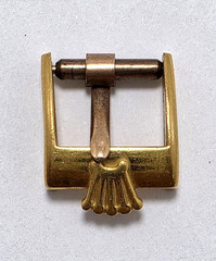 Original Rolex WOMEN&rsquo;S 10mm buckle with GOLD PLATING. 50s