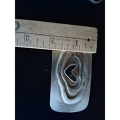 Sliver Tone Belt Buckle