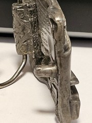 Vintage 1983 Siskiyou Buckle Co 2nd Amendment Eagle Buckle F-27 Pewter +One more