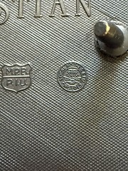 Bastian Laborer’s Local 300 Rectangular Solid Brass Belt Buckle 1913
