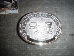 1994 Press Pass XL Red Hot Foil D. Earnhardt + M. silversmith buckle + 7 pcs*209