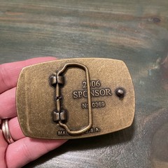 American Veterans Disabled for Life Memorial 2006 Sponsor Belt Buckle