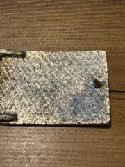 Vintage Levi Strauss & Co. Original Rivited Rectangular Belt Buckle