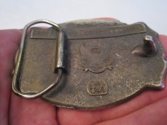 VINTAGE BASS ANGLER&rsquo;S SPORTSMAN SOCIETY BELT BUCKLE – GW-14