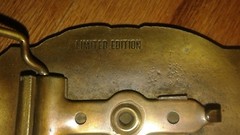 BRAND NEW RECO CRANE COMPANY SAFTY AWARD BELT BUCKLE LIMITED EDITION