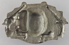 Rare Men&rsquo;s/Women’s Silver Metal Skull Western Belt Buckle