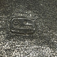 NEW WALMART Made In U S Engraved BELT Steel Brass 3.5 Inch By 2.5 Inch