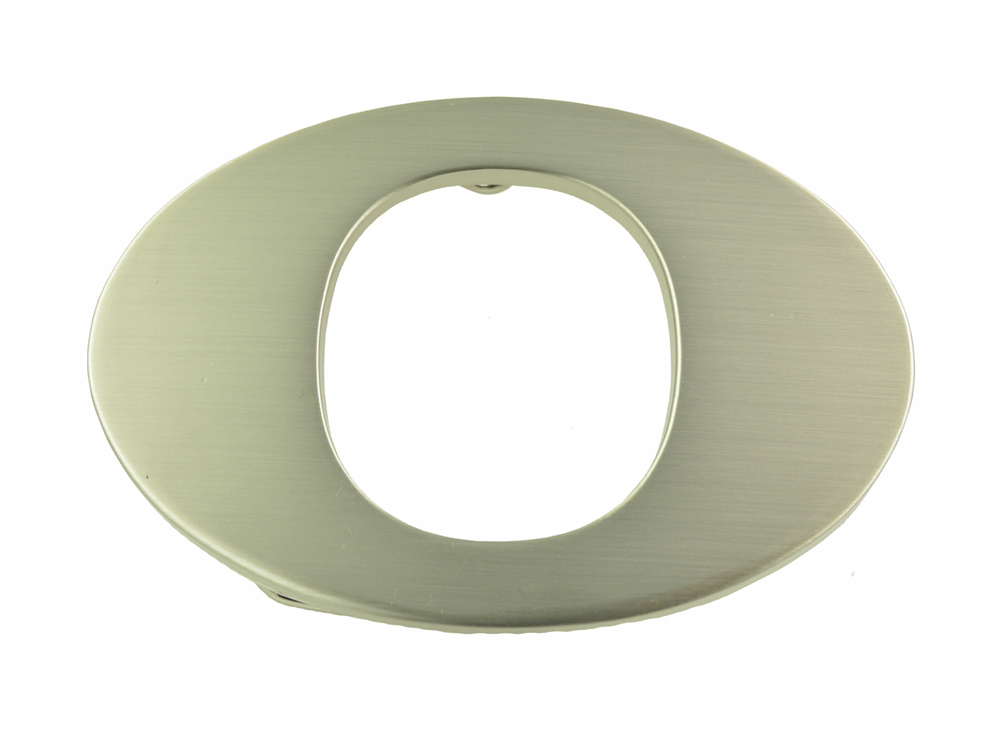 INITIAL « O » METAL STAINLESS STEEL BELT BUCKLE