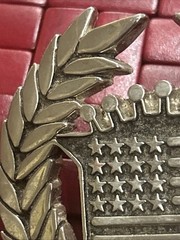 Cadillac Logo Belt Buckle Famous Stars and Straps Chrome Excellent Condition