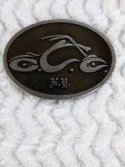 Orange County Choppers occ new metal motorcycle men&rsquo;s belt buckle