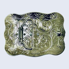 Horse Rodeo Western Cowboy Belt Buckle Hebilla Vaquera Con Caballo Mexico