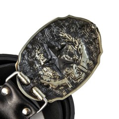 German silver Texas State belt buckle, Texas star, American cowboy, Rodeo buckle