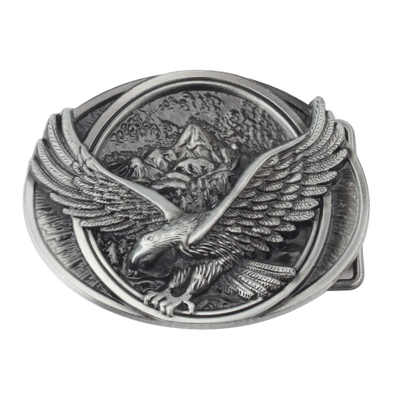 Eagle belt buckle for men&rsquo;s Western cowboy motorcycle riding