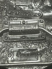 Vintage Great American Wild West Boot Hill Frontier Justice Belt Buckle 4233