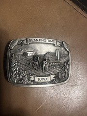 Vintage Belt Buckle » Planting Time Iowa » Dekalb Pfizer Genetics Limited Edition.