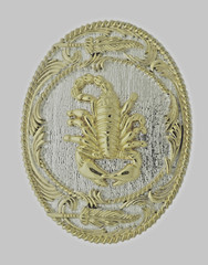 Scorpion Belt Buckle New Men Women Gold Silver Metal Zodiac Western Cowboy Rodeo