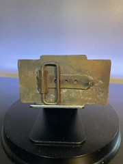 VINTAGE GEORGE DICKEL TENNESSEE SOUR MASH WHISKY BELT BUCKLE Brass