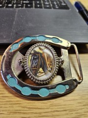 Belt Buckle Rodeo Cowbo Western Horse